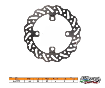 Bremseskive for Delta Braking Suzuki 65 RM årg. 03 - 07 